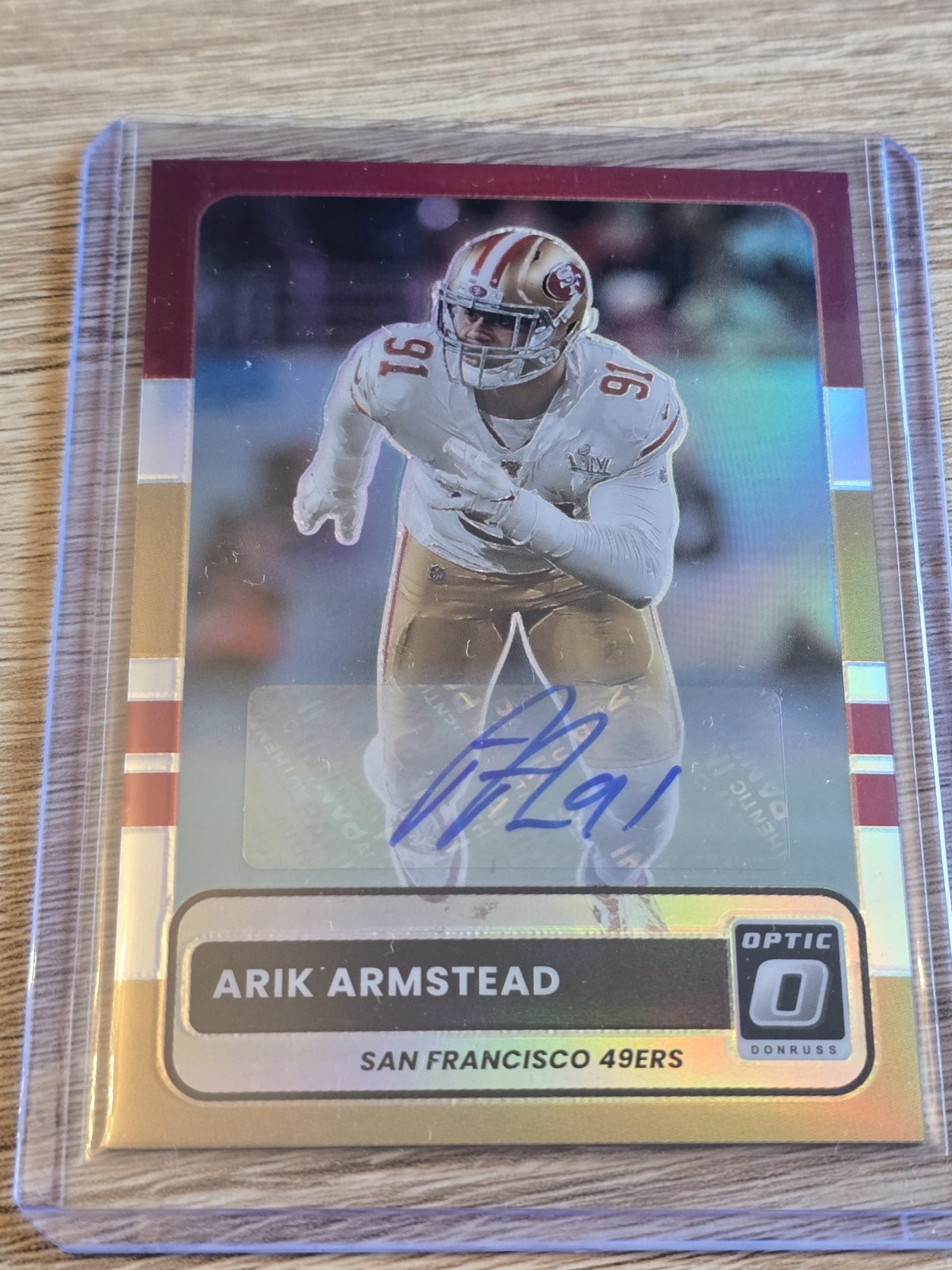 2025 Panini Donruss Optic Football - Arik Armstead #23 2015 Retro Autograph SP