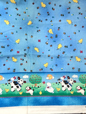 Old MacDonald Farm Border Cotton Quilting Fabric by Cheri L. Strole 1.5 yds