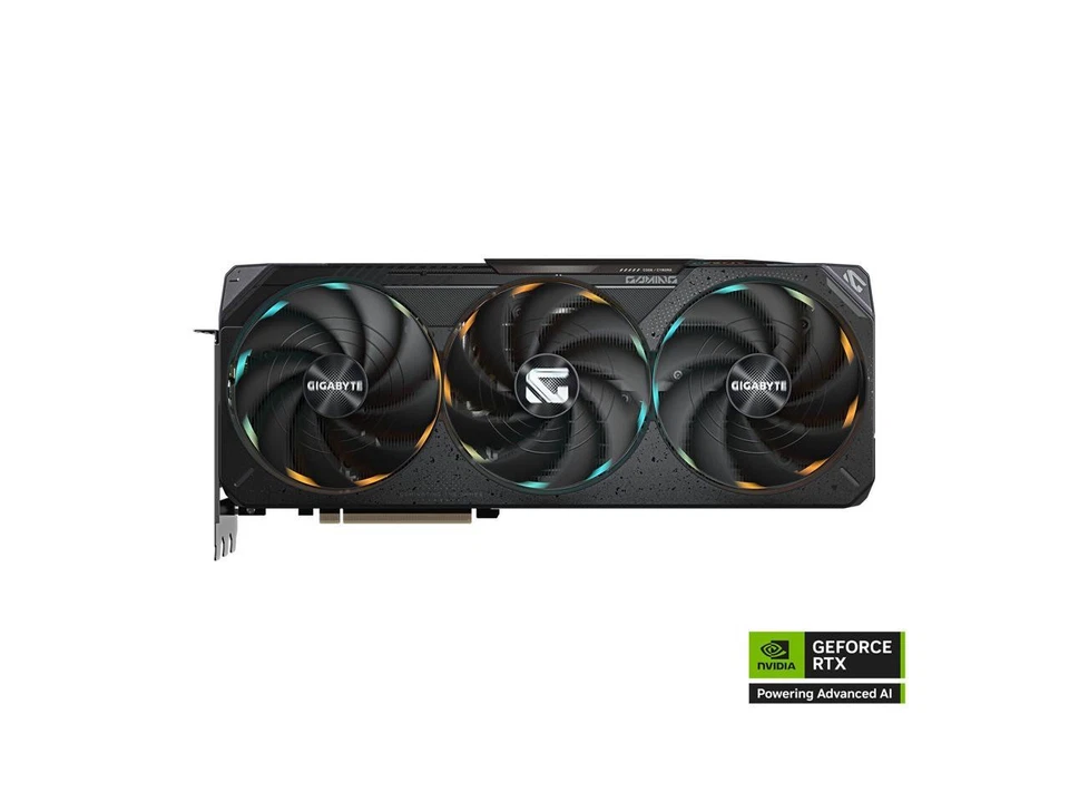 GIGABYTE Gaming GeForce RTX 5070 Ti 16GB GDDR7 PCI Express 5.0 ATX Graphics Card - Image 2 of 4