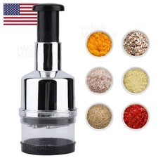 Vegetable Fruit Salad Hand Chopper Cutter Onion Garlic Food Slicer Dicer Peeler