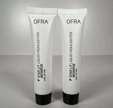 Ofra Cosmetics Mini Star Lit Liquid Highlighter MONROE 0.3 Fl Oz / 10mL Lot Of 2