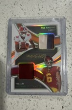 2022 Immaculate Collegiate Dual Jerseys Tee Higgins, Michael Pittman Jr.Gold /25