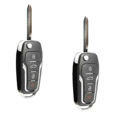 2 Key Fob Remote Flip For 2013-2018 Ford Oucd6000022 80 Bit 2 Key Fob Remote Flip For 2013-2018 Ford Oucd6000022 80 Bit