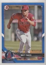 2018 Bowman Draft Blue 33/150 Matt Thaiss #BD-166 gd1
