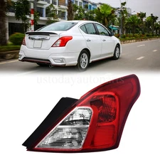 For Nissan Versa 2012-2019 4-Door Sedan Rear Tail Light Brake Lamp - Passenger