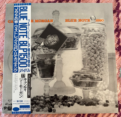Lee Morgan Candy Blue Note BN 1590 1991 Japan Toshiba EMI LP OBI NM/NM