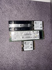 Lot of 3 NVMe SSDs - 256GB Samsung PM991a SK hynix PCIe Gen3 M.2 SSDs