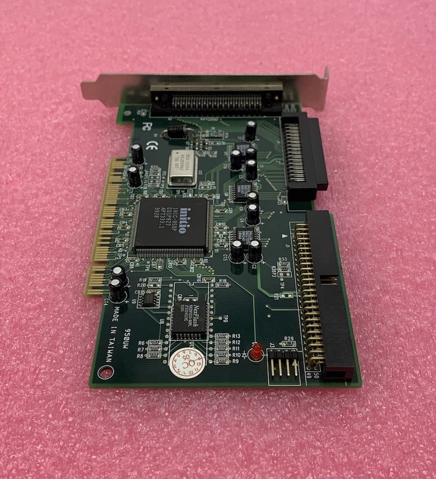 Initio INIC-950P PCI Ultra Wide SCSI Controller Card - Image 3 of 4