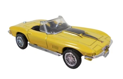CHEVROLET CORVETTE 1967 jaune et noir 1/43 Voiture Miniature New Ray 813086 - Photo 1/4