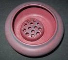 Van Briggle Mulberry Pottery Flower Frog two pieces