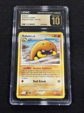 Pokemon Kabuto 67/100 from Majestic Dawn in a CGC Pristine 10 !! on eBay