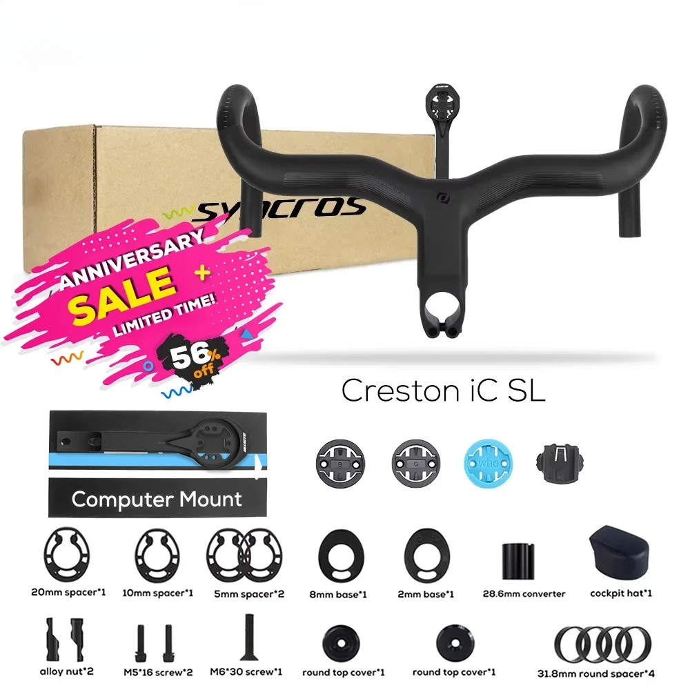 Syncros Creston IC SL Carbon Internal Cable Road Bike Integrated