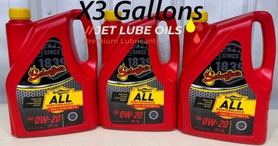 Schaeffer's 6020 SynShield All Performance Full Synthetic 0W-20 3 Gallons