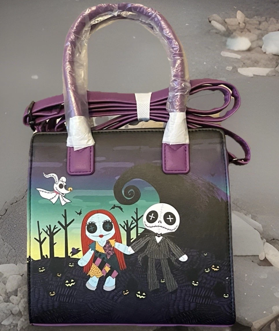 Loungefly Disney Nightmare Before Christmas NBC Jack Purse Satchel Bag Rare Loungefly Disney The Nightmare Before Christmas Jack  main image 4