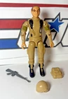 GI Joe Tan Grunt 1983 v2 *100% COMPLETE, Excellent!* Vintage ARAH Glider Pilot