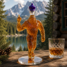 Bigfoot Whiskey Bottle