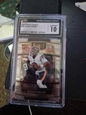 2021 Panini Select - Concourse Justin Fields #50 Silver Prizm (RC)
