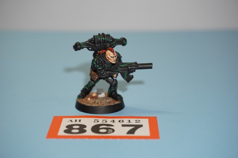 Rogue Trader Scout Warhammer 40k Space Marine - Metal