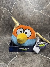 NWT Angry Birds Space Plush Lightning Bird 2013 Rovio 5  - No Sound - Spanish