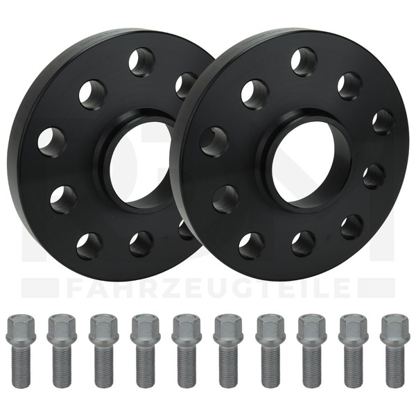 Spurverbreiterung 40Mm 2X20Mm VW Golf Polo 5X112 Distanzscheiben Spurplatten-image