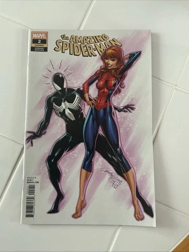 AMAZING SPIDER-MAN  2  J Scott Campbell 1:25 LGY#803 variant NM