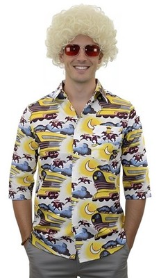 Back To The Future 2 Doc Train Shirt – Retro Sci-Fi Cosplay Tee