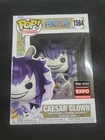 Funko Pop! One Piece Caesar Clown #1584 EXPO Exc Figure W/Pop Protector