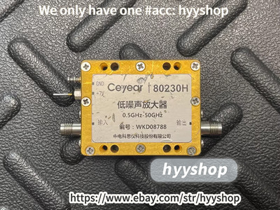 CEYEAR 80230H 0.5GHz-50GHz broadband LNA, tested and found to be good /hyy/