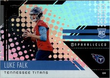 2018 Panini Unparalleled #243 Luke Falk RC - FB