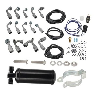 Classic Car AC Retrofit Kit   Complete R134a Conversion Set with Barrier