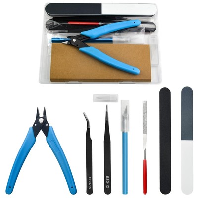 BXQINLENX Professional 8 PCS Model Tools Kit Modeler Basic Tools Craft Set Ho...