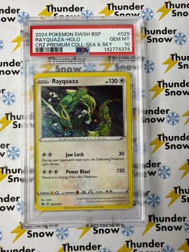 Rayquaza Holo #029 Premium Collection Sea & Sky 2024 Pokemon PSA 10 142774374