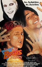 Chelcie Ross Autographed Colonel Oats Bill & Ted's Bogus Journey 11x17 Mini