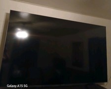 85' INCH SAMSUNG SMART TV A. BEAUTIFUL 89'INCH TV STAND IN MINK CONDITION
