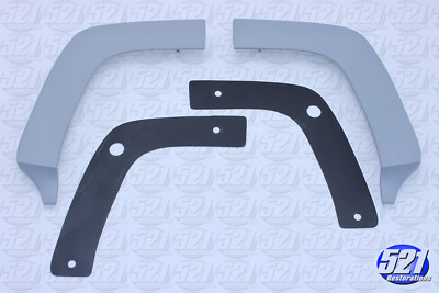 Quarter Panel Endcap Extension Pot Metal PAIR Fits 68 69 70 Dodge Charger Mopar