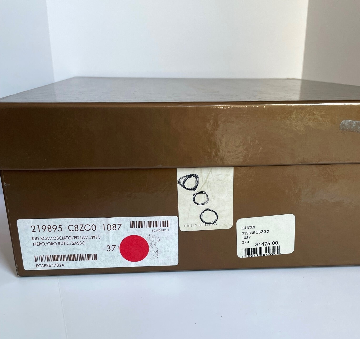 Gucci Exotic Python Leather Platform Heels Pumps … - image 13