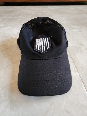 Grunt Style American Flag Guns Mesh Trucker Snapback Hat Cap