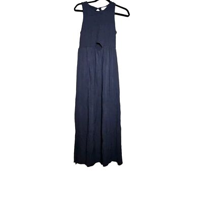 Isabel Maternity blue sleeveless maxi dress size Small | eBay