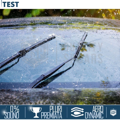 2 Spazzole Tergicristallo per Chevrolet Corvette C6 Anteriori HEYNER GERMANY FLA - Immagine 3 di 4