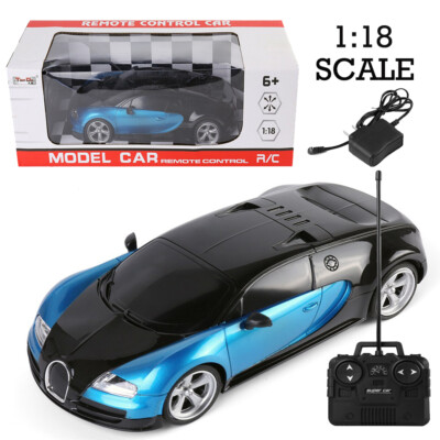 Battery Operated Remote Control High Speed Super Racer Vehicle Model Kid Toy Car