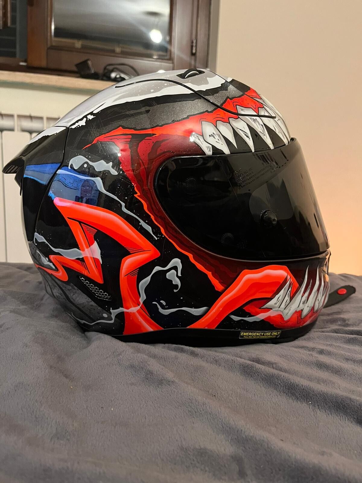 HJC RPHA 11 Venom II Marvel Casco Moto Unisex - Multicolore, Taglia S