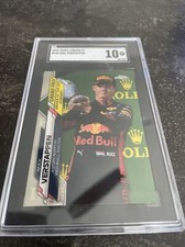 2020 Topps Chrome F1 #165 Max Verstappen SGC 10 GEM MINT