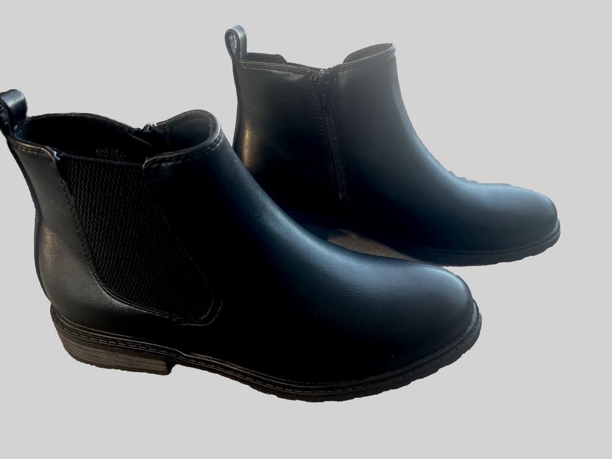 Chelsea boots. Women’s size 7.5 Addison - Black Snakeskin Leather Chelsea Boots (Size 6, 6.5  main image 2
