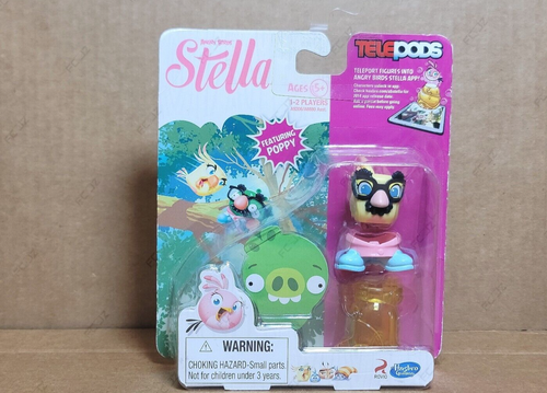 (2014) Hasbro - Angry Birds Telepods (STELLA FEATURING POPPY) Figure - NEW - Picture 2 of 8