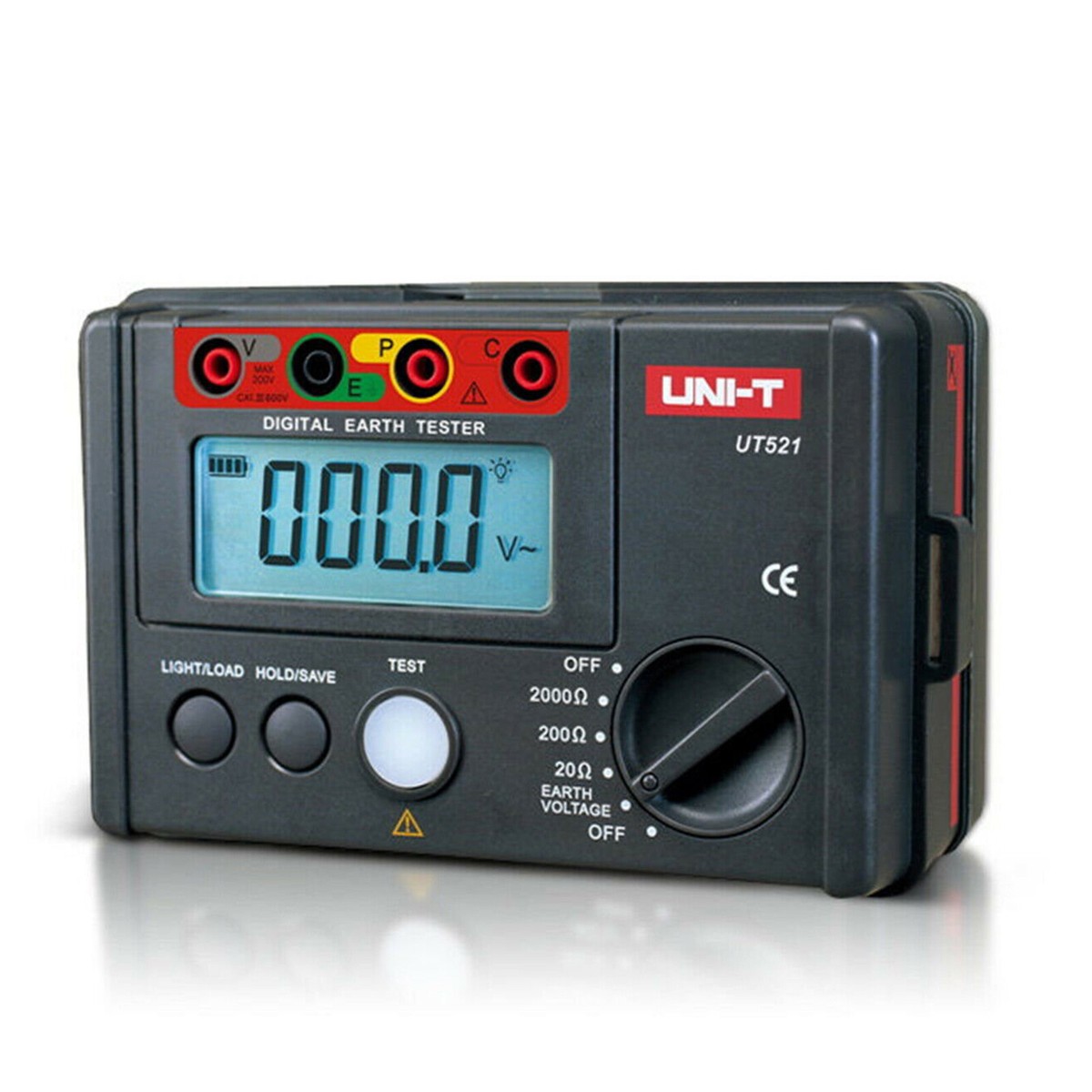 UNI-T UT521 Digital Earth Tester Earth Ground Insulation UNI-T UT521 Digital Earth Tester Earth Ground Insulation