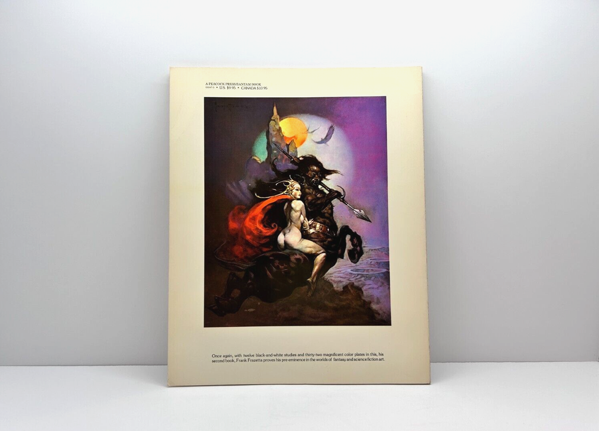 Frank Frazetta Art Book Vol.2 Illustration Collection | eBay