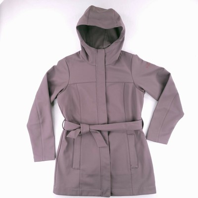 Gray Trench Coat Fleece Lined 