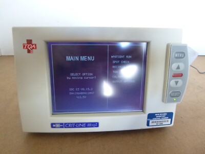 Crit-Line III TQA Hematocrit Level Monitor