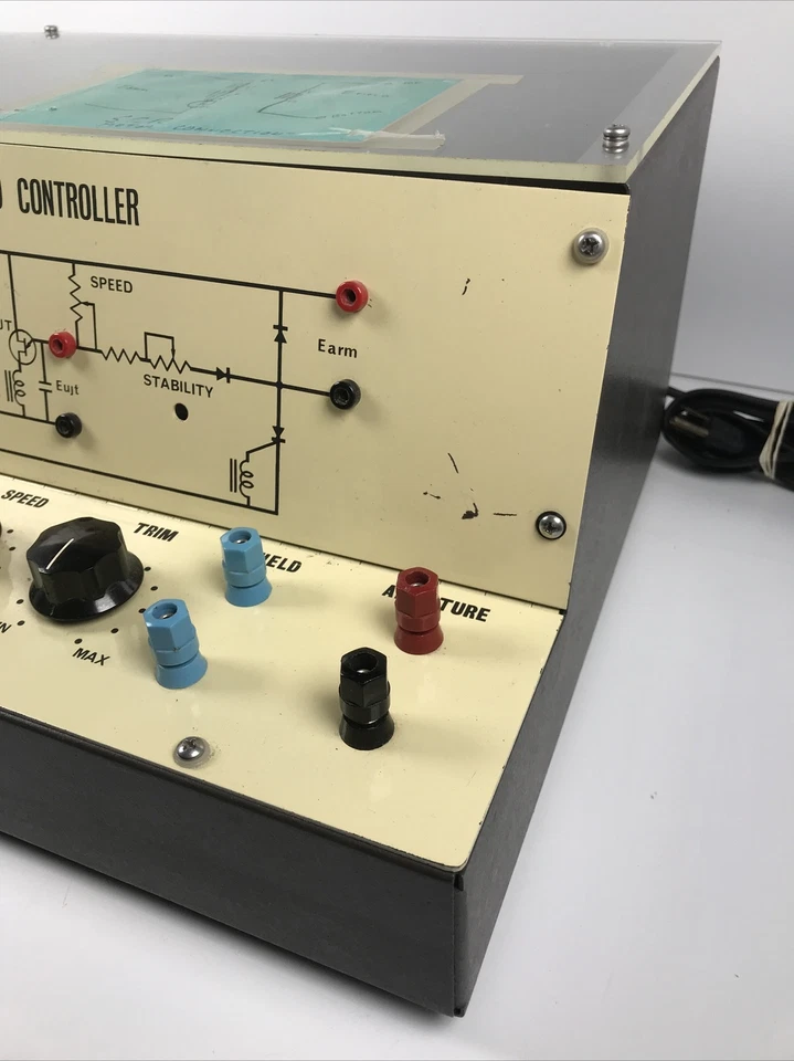 Electrolab EC613-67 SCR Speed Controller Motor Hammond Transformer - Image 2 of 4