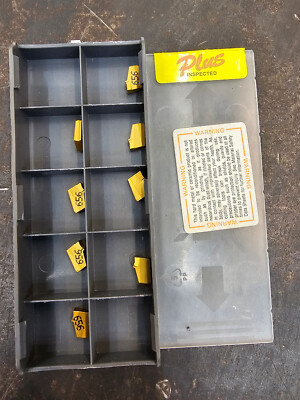 Qty 8 Iscar GFF 3R GFF3R 6000025 IC656 Grade Carbide Grooving Parting Inserts